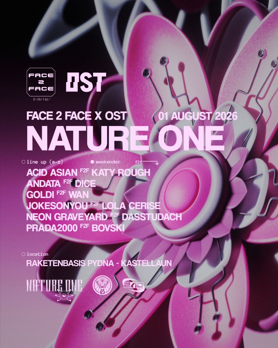 1 AUGUST 2026, NATURE ONE